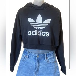 Adidas Cropped Hoodie